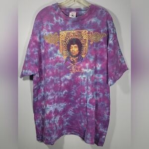 Jimi Hendrix Purple Tie Dye T Shirt